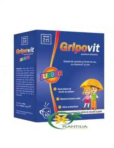 Gripovit Junior Zdrovit, REMEDII NATURISTE