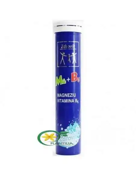 Magneziu + Vitamina B6 20 cpr Zdrovit, Stres