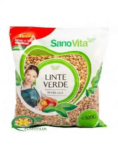 Linte Verde 500g SanoVita, REMEDII NATURISTE