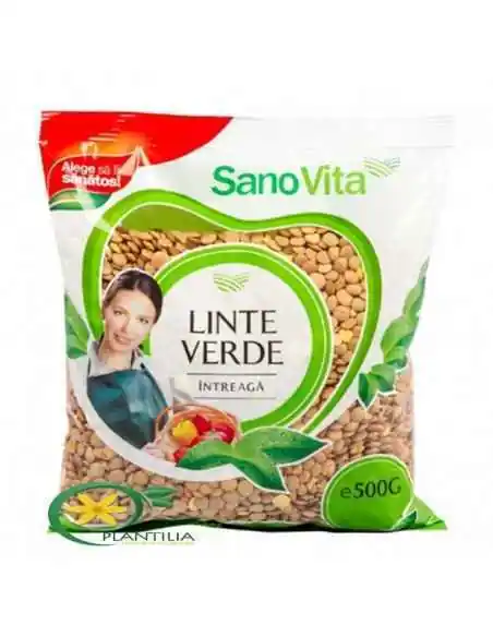 Linte Verde 500g SanoVita, REMEDII NATURISTE