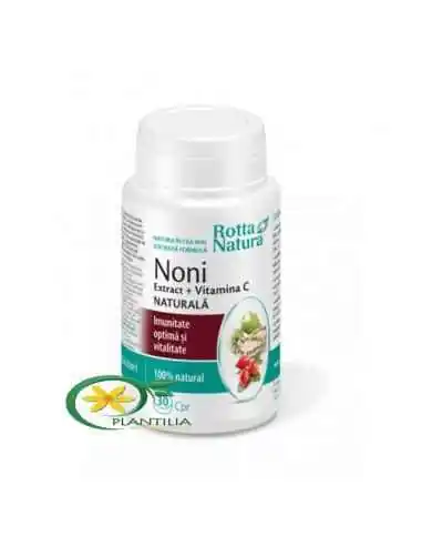 Noni + Vitamina C Naturala Rotta Natura, REMEDII NATURISTE