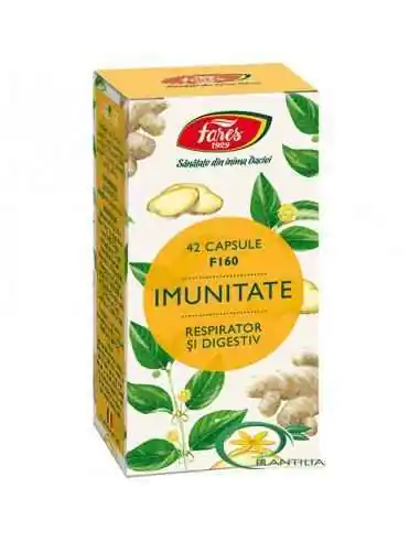 Imunitate Respirator și Digestiv 42cps Fares, REMEDII NATURISTE