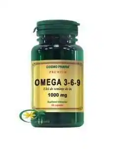 Omega 3-6-9 (Ulei Seminte In) 1000mg 60cps Cosmo Pharm, REMEDII NATURISTE 2