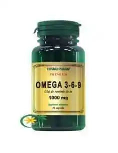 Omega 3-6-9 (Ulei Seminte In) 1000mg 30cps Cosmo Pharm, REMEDII NATURISTE 2