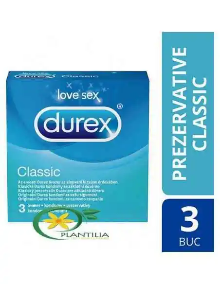 Prezervative Durex Classic 3 buc, Cuplu si Sex