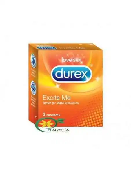 Prezervative Durex Excite Me 3 buc, Cuplu si Sex