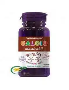 Calciu Masticabil Copii 30tb Cosmo Pharm, VITAMINE SI MINERALE 2