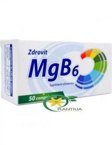 Magneziu + B6 50cpr Zdrovit, Stres