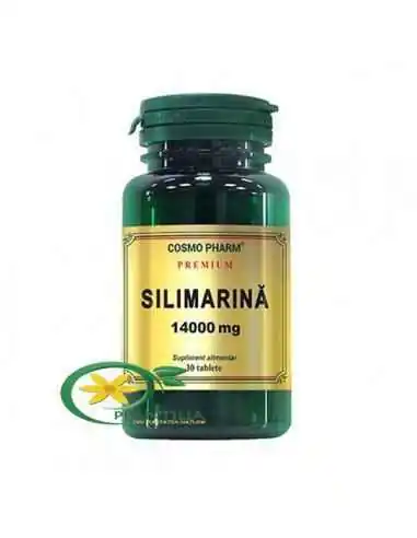 Silimarina Premium 1400mg 30 tb CosmoPharm, REMEDII NATURISTE