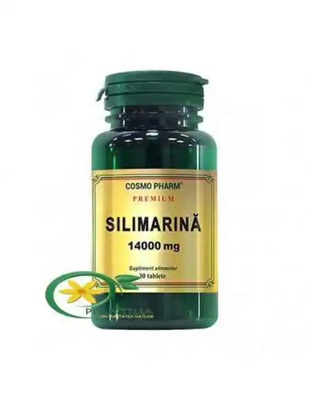 Silimarina Premium 1400mg 30 tb CosmoPharm, REMEDII NATURISTE