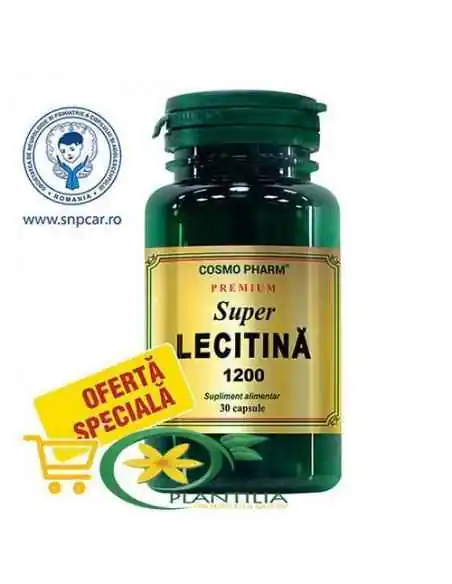Lecitina Premium 1200mg 30cps CosmoPharm, Sistemul nervos