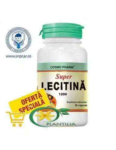 Lecitina 1200mg 30cps CosmoPharm, Sistemul nervos