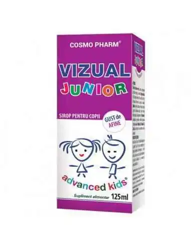 Sirop Vizual Junior 125ml CosmoPharm, SIROPURI