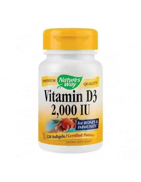 Vitamina D3 2000 UI 30cps Secom, VITAMINE SI MINERALE