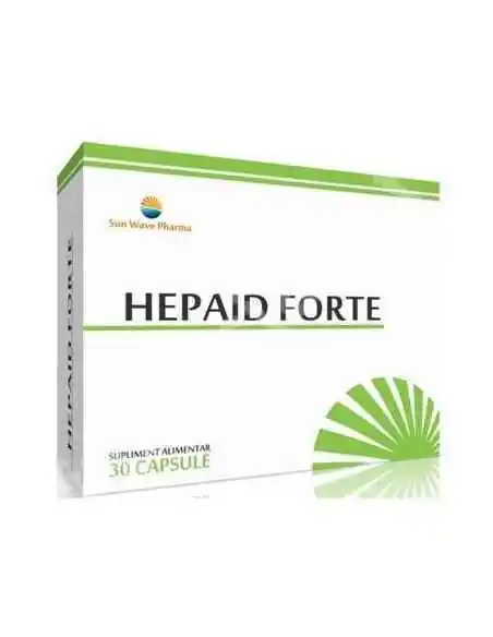Hepaid Forte 30 cps Sun Wave Pharma, REMEDII NATURISTE