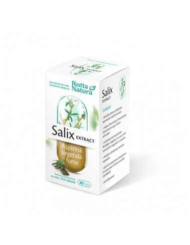 Salix - aspirina vegetala forte 30 cps - Rotta Natura, REMEDII NATURISTE