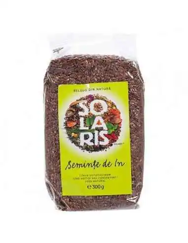 Seminte de In 300g - Solaris, Diuretice si Laxative