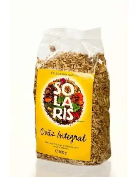 Ovaz integral 500g - Solaris, Slabire