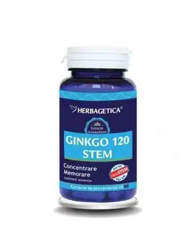 GINKGO 120 STEM 120 capsule Herbagetica, Stres