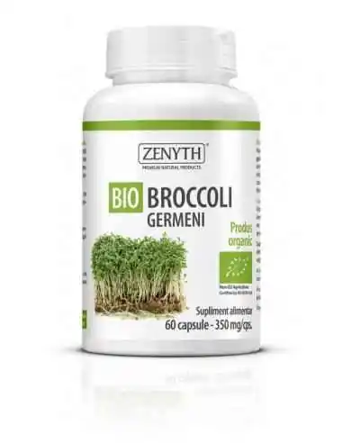 Broccoli germeni 350mg 60 cps - Zenyth, REMEDII NATURISTE