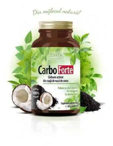 Carbo Forte 60g - Zenyth, REMEDII NATURISTE