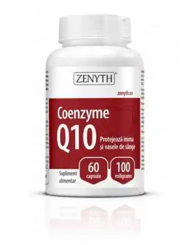 Coenzyme Q10 60cps - Zenyth, REMEDII NATURISTE