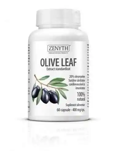 Olive Leaf Extract 60cps - Zenyth, REMEDII NATURISTE