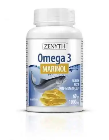 Omega 3 Marinol 60cps - Zenyth, REMEDII NATURISTE