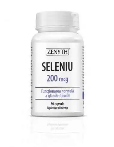 Seleniu 30cps - Zenyth, VITAMINE SI MINERALE