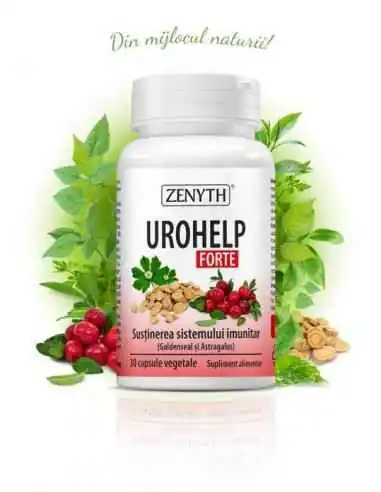 Urohelp Forte 30cps - Zenyth, REMEDII NATURISTE