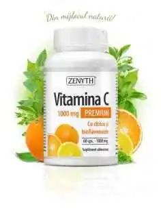 Vitamina C 60cps cu Citrice - Zenyth, VITAMINE SI MINERALE