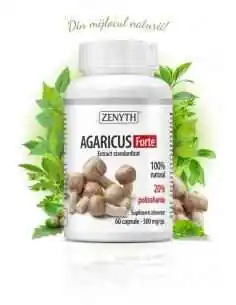 Agaricus Forte 60 cps - Zenyth, REMEDII NATURISTE
