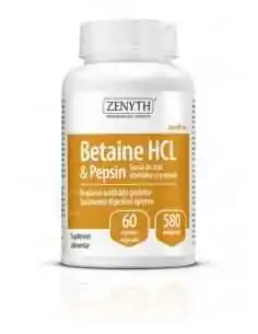 Betain HCI & Pepsin 60cps - Zenyth, REMEDII NATURISTE