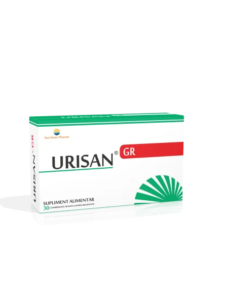 Urisan GR 30 cpr gastrorezistente Sun Wave Pharma, Retentie hidrica