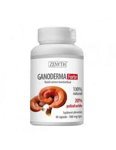 Ganoderma Forte 60cps - Zenyth, REMEDII NATURISTE