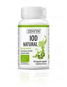 Iod Natural Bio 30cps - Zenyth, REDUCERI