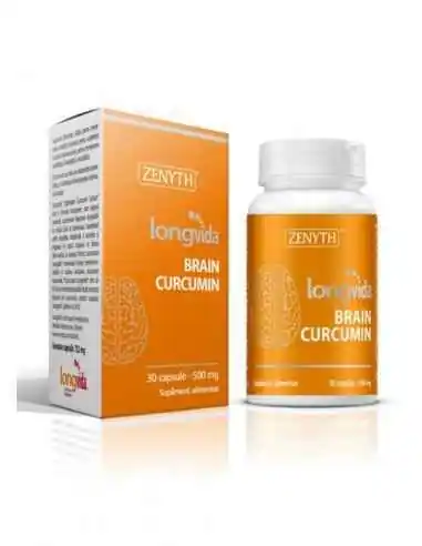 Longvida Brain Curcumin 30cps - Zenyth, Sistemul nervos