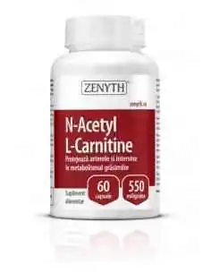 N-Acetyl L-Carnitine 60cps - Zenyth, Sistemul nervos