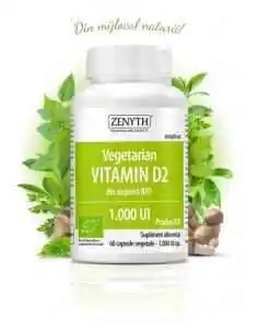 Vegetarian Vitamin D2 60cps - Zenyth, VITAMINE SI MINERALE