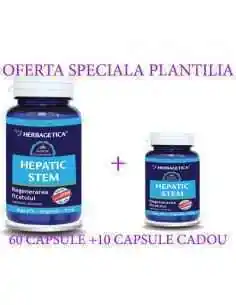Hepatic Stem 60+10 capsule CADOU Herbagetica, REMEDII NATURISTE 2
