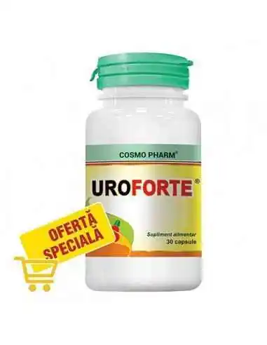 UROFORTE 30CPS - Cosmopharm, REMEDII NATURISTE