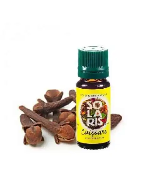 Ulei Esential Cuisoare 10 ml Solaris, ULEIURI ESENTIALE