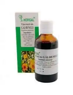 TINCTURA GALBENELE 50ML - Hofigal, TINCTURI CU ALCOOL