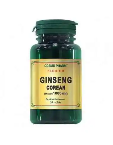 GINSENG COREAN 30CPR - Cosmopharm, Potenta