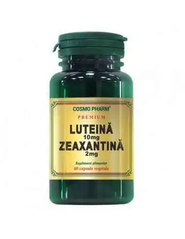 Luteina 10mg Zeaxantina 2mg 60cps Cosmo Pharm Premium, Sanatatea ochilor