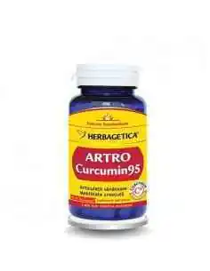 Artro+ Curcumin 95 30 capsule Herbagetica, Sistemul nervos 2