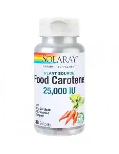 FOOD CAROTENE 25000UI 30CPS - Secom, VITAMINE SI MINERALE