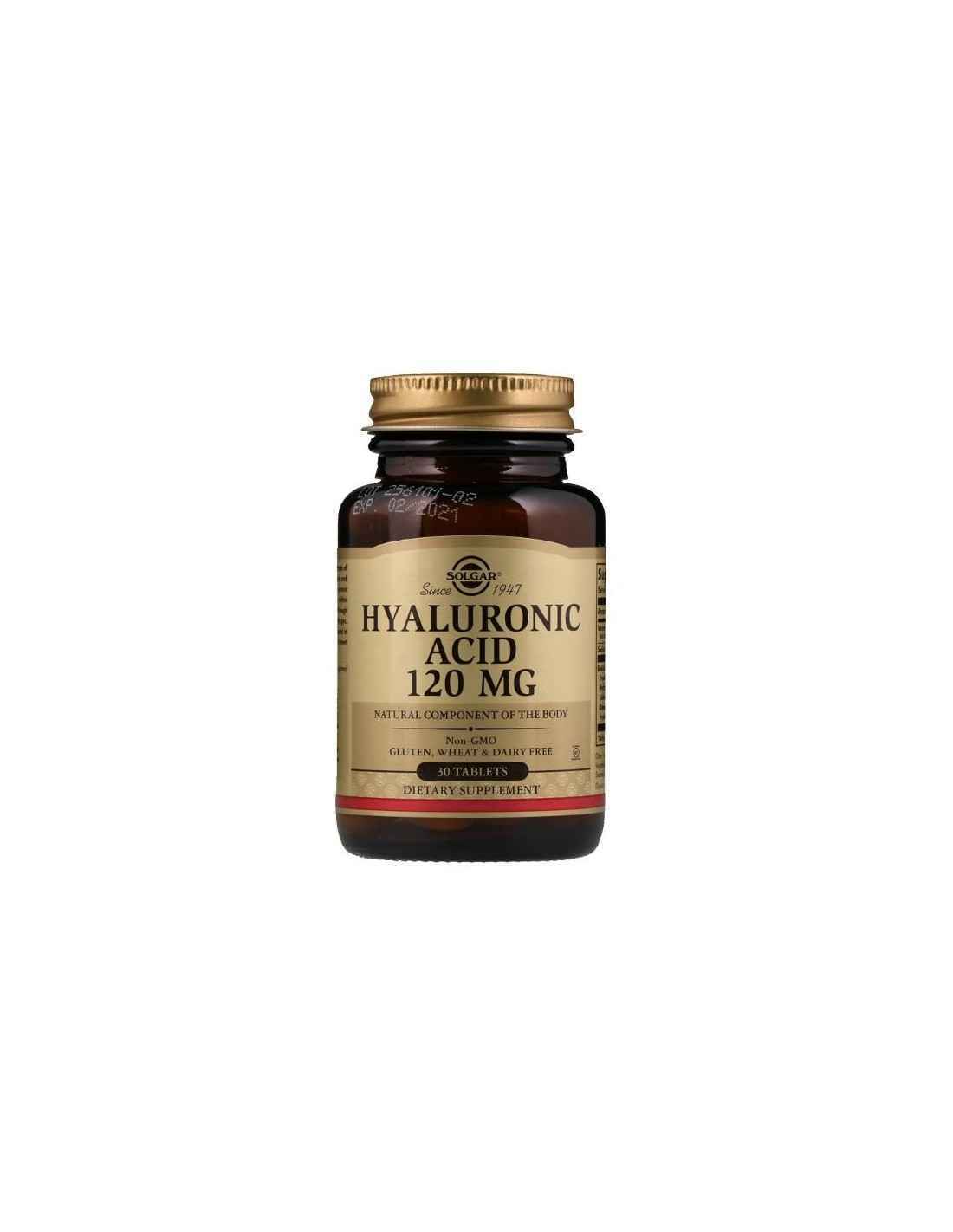 Hyaluronic Acid Complex 30 tablete Solgar Plantilia