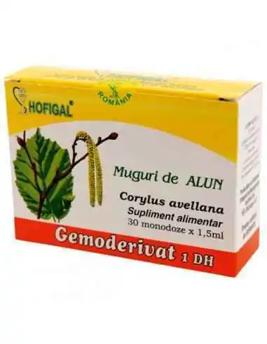 GEMODERIVAT MUGURI DE ALUN - Hofigal, REMEDII NATURISTE