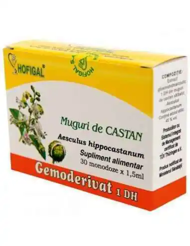 GEMODERIVAT MUGURI DE CASTAN SALBATEC - Hofigal, REMEDII NATURISTE